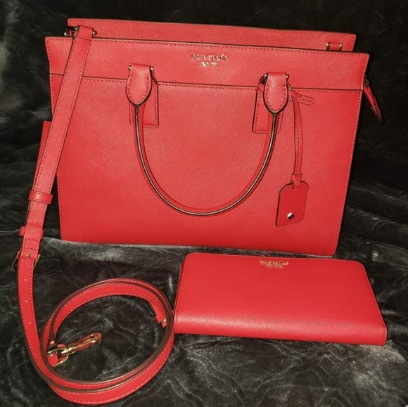 BNWT Kate Spade Satchel and Wallet Set - Picture 1 of 1